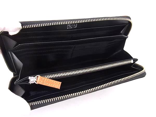 □新品□未使用□ PRARE プレリー クロコダイル型押しレザー ラウンド