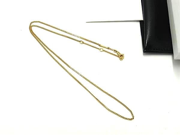■美品■ CELINE セリーヌ ネックレス チョーカー アクセサリー レディース ゴールド系 BQ1305