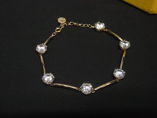 □新品同様□ SWAROVSKI スワロフスキー ラインストーン ブレスレット 