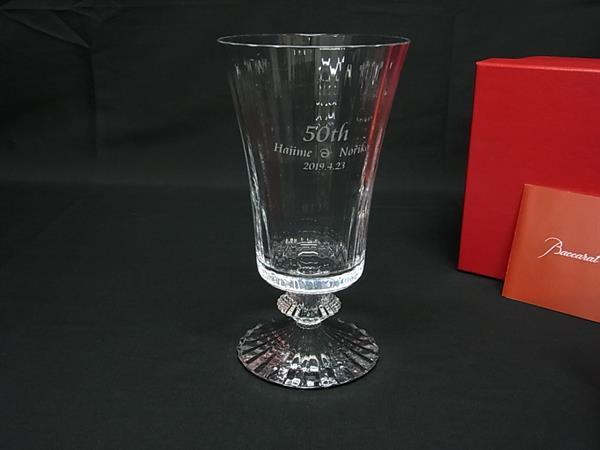 ■極美品■ Baccarat バカラ ミルニュイ  クリスタルガラス ワイングラス テーブルウェア 食器 クリア BR1407