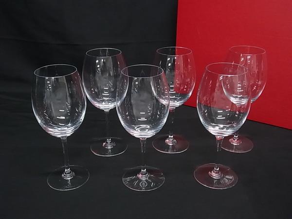 ■新品同様■ Baccarat バカラ オノロジー クリスタルガラス ビアグラス ビールグラス 食器 テーブルウェア 6点セット クリア BT0164