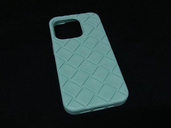 ■極美品■BOTTEGA VENETA ボッテガヴェネタ イントレチャート ラバー iPhone15 Pro 対応 アイフォンケース ライトグリーン系 BT6483 25,650円