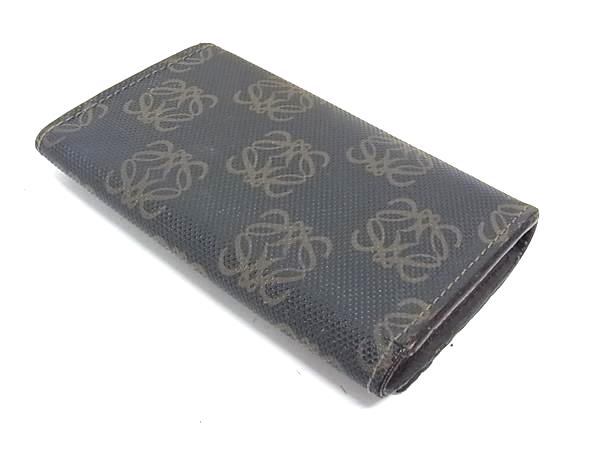 【美品】LOEWE ロエベ　6連キーケース　リピート　アナグラム ロエベ LOEWE LOEWE キーケース C660K92X02 アナグラム 6連