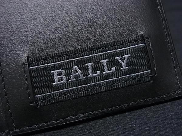 ■新品■未使用■ BALLY バリー レザー 二つ折り 財布 ウォレット 札入れ メンズ ブラック系 FA1159_4