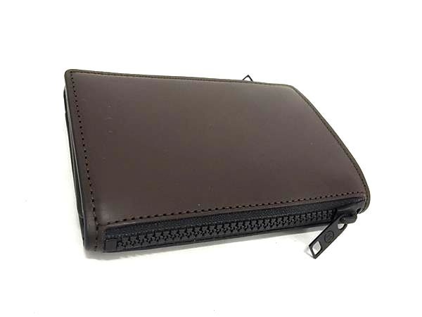 ■新品同様■ Maison Margiela メゾン マルジェラ レザー 三つ折り 財布 ウォレット レディース メンズ ブラウン系 FA1206_1