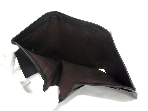 ■新品同様■ Maison Margiela メゾン マルジェラ レザー 三つ折り 財布 ウォレット レディース メンズ ブラウン系 FA1206_3
