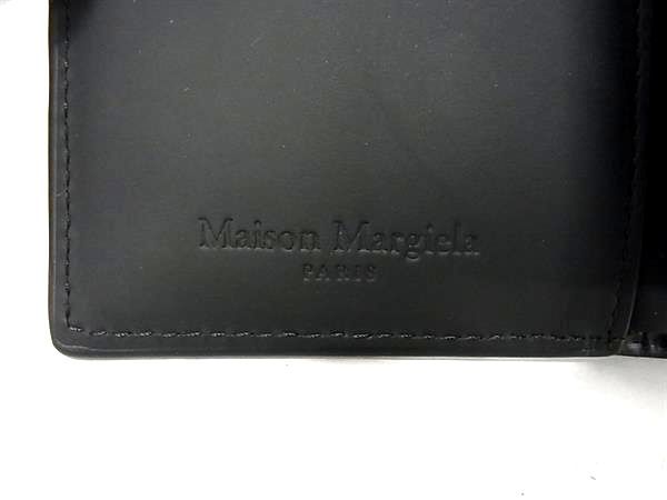 ■新品同様■ Maison Margiela メゾン マルジェラ レザー 三つ折り 財布 ウォレット レディース メンズ ブラウン系 FA1206_6