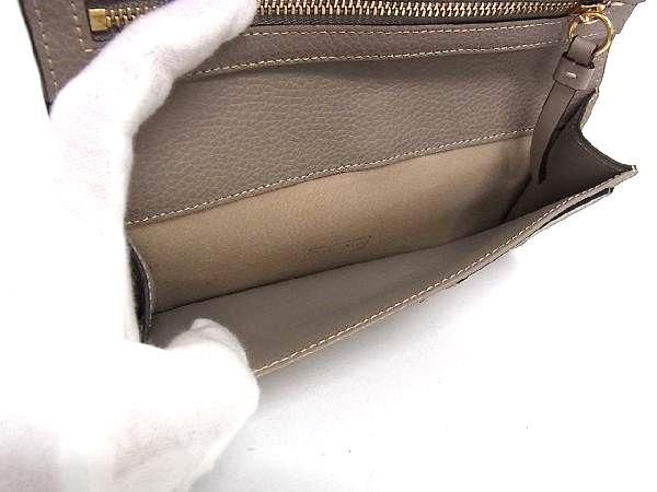 □極美品□ Chloe クロエ ダリル レザー 二つ折り 長財布 ウォレット