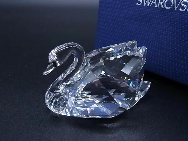 ■新品■未使用■ SWAROVSKI スワロフスキー クリスタル スワン 白鳥 置物 インテリア クリア FA4159