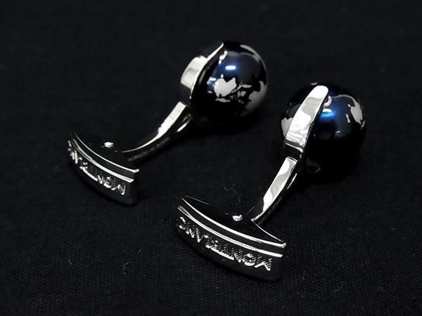 モンブラン カフス MONT BLANC 幾何学模様 カフリンクス パーソナルな