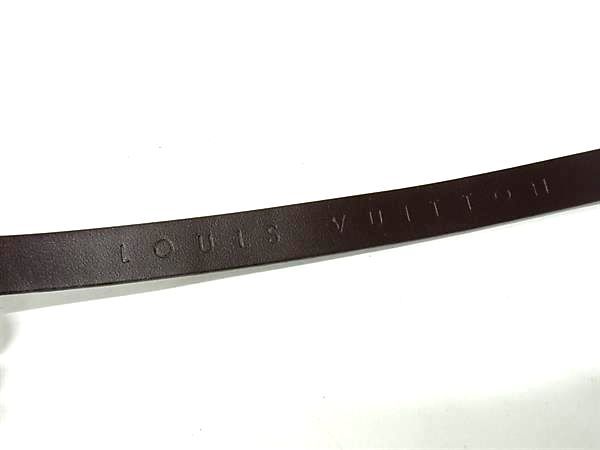 ■極美品■ LOUIS VUITTON ルイヴィトン フロランティーヌ用 レザー バッグ用 ショルダーストラップ サイズS ブラウン系 FC9960