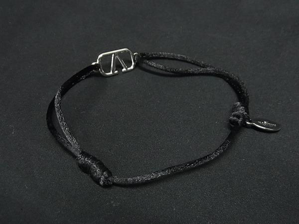 ■新品■未当てはめる■ VALENTINO GARAVANI ヴァレンティノ ガラヴァーニ 腕輪 付属品 しろがね色系×黒いこと系 FD8680