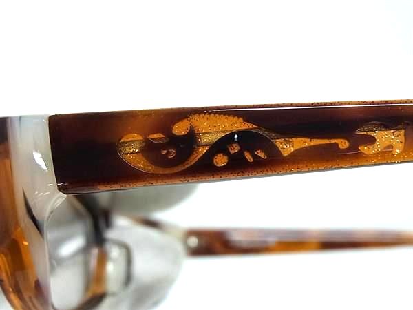 ■美品■ Ptolemy48 トレミーフォーティエイト PT-044 53□17 メガネ 眼鏡 レディース メンズ ブラウン系 FD8865