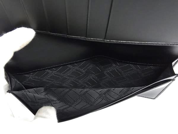 □新品同様□ dunhill ダンヒル コンフィデンシャル レザー 二つ折り