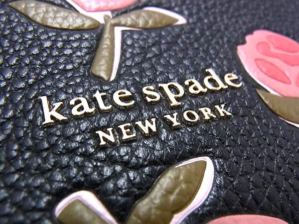 □新品□未使用□ kate spade ケイトスペード レザー 花柄 2WAY 