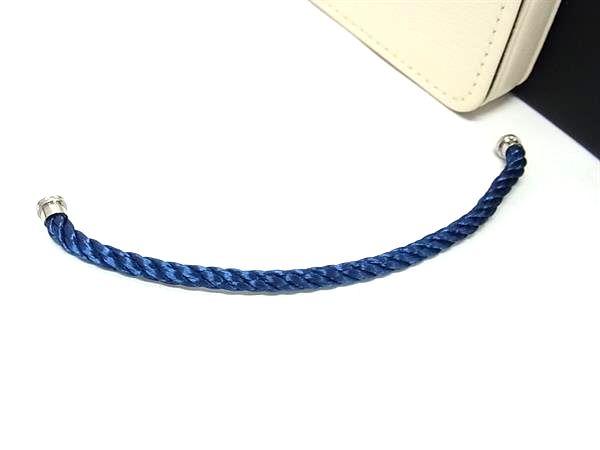 FRED フレッド フォース10 交換用ワイヤー スティールケーブル 14 ブレスレット SS ホワイト 白 メンズ レディース 新品同様 FRED フレッド フォース10 ケーブル サイズ14 交換用ワイヤー