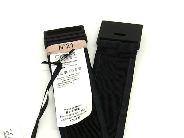 ■極美品■ N°21 ヌメロヴェントゥーノ ポリエステル100％ 胴締め 大きさ 40 レディース 黒いこと系 FF3424