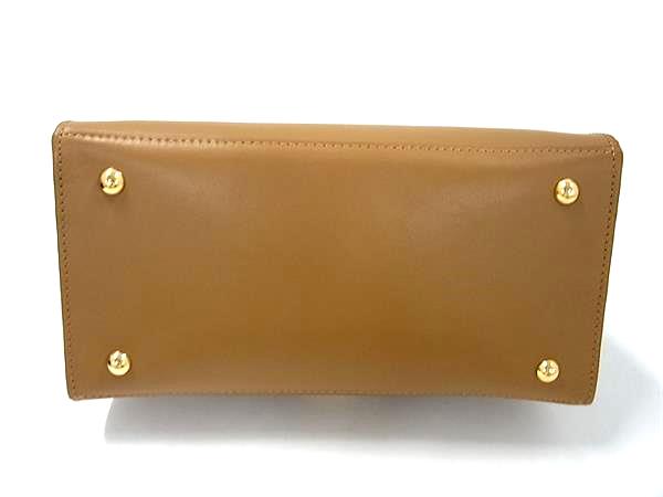 未使用級✨ DEMELLIER バンクーバー レザー ショルダーバッグ ブラウン