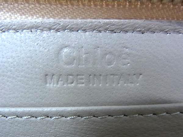 ■新品同様■ Chloe クロエ レザー コインケース コインパース カードケース 小銭入れ バイカラー パープル系×ボルドー系 FG5574_3