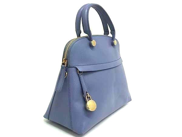 □極美品□ FURLA フルラ パイパー レザー 2WAY ハンドバッグ  