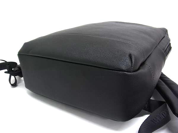 ■新品■未使用■ tk.takeo kikuchi ティーケー タケオキクチ PVC リュックサック バックパック メンズ ブラック系 FG8999