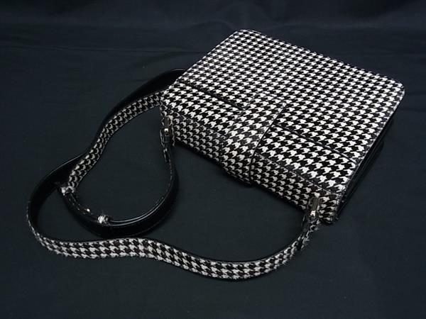 □新品同様□ Roger Vivier ロジェヴィヴィエ ハラコ 千鳥格子柄 ワン