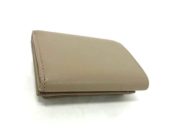 ■新品■未使用■ JIMMY CHOO ジミーチュウ NEMO ネモ レザー 三つ折り 財布 ウォレット 小銭入れ 札入れ グレージュ系 FH2741_1