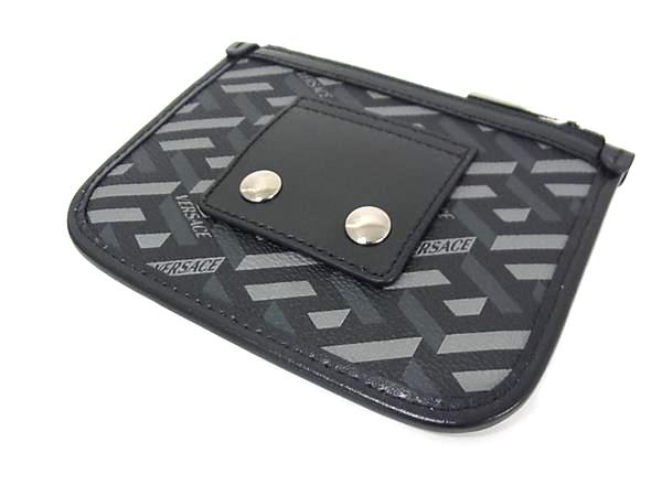 □新品同様□ VERSACE ヴェルサーチ ラ グレカ シグネチャー PVC