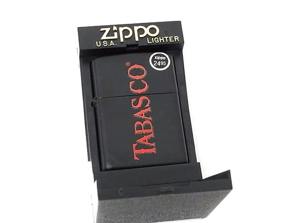 ■未開封■新品■未使用■ ZIPPO ジッポー TABASCO 高級ライター オイルライター 喫煙グッズ 喫煙具 ブラック系 FH7337
