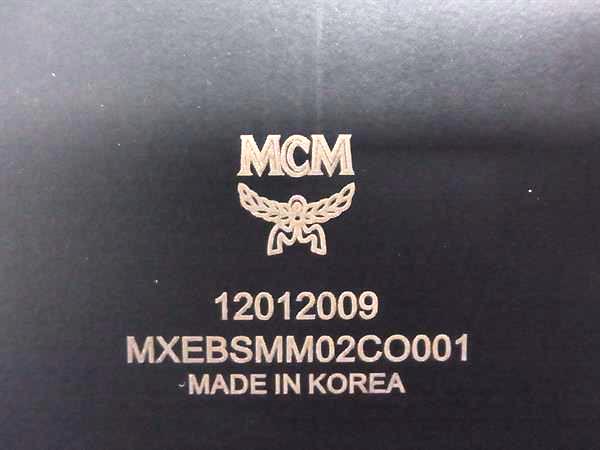 □極美品□ MCM エムシーエム モノグラム ヴィセトス柄 レザー iPhone