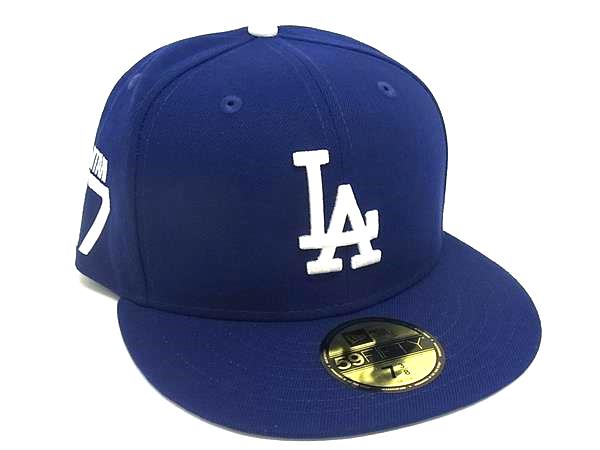 ■新品同様■ NEWERA ニューエラ ロサンゼルス ドジャース 大谷翔平 17 ポリエステル100% キャップ 帽子 メンズ ブルー系 FI5725