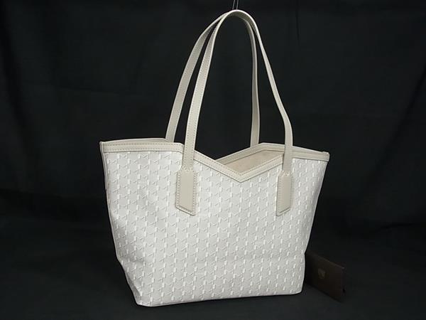 ■新品■未使用■ MOYNAT モワナ M.CABAS HOR PM PVC×レザー トートバッグ ショルダーバッグ レディース ライトベージュ系 FI8988