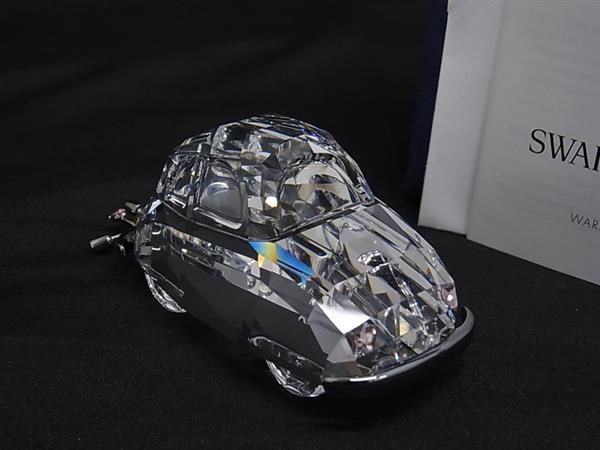 ■新品■未使用■ SWAROVSKI スワロフスキー ジャストマリッジカー クリスタル オブジェ 置物 インテリア クリア FI9391