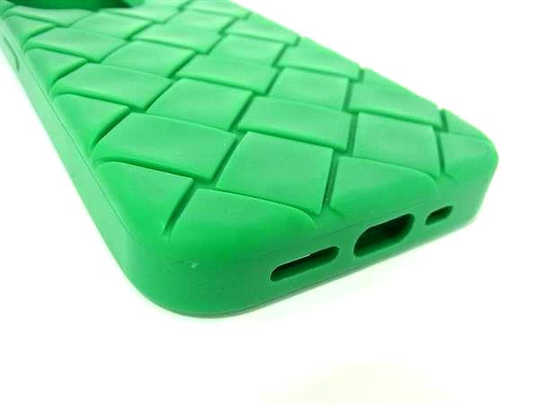 Bottega Veneta IPHONE 13 PROケース 緑 □美品□ BOTTEGA VENETA