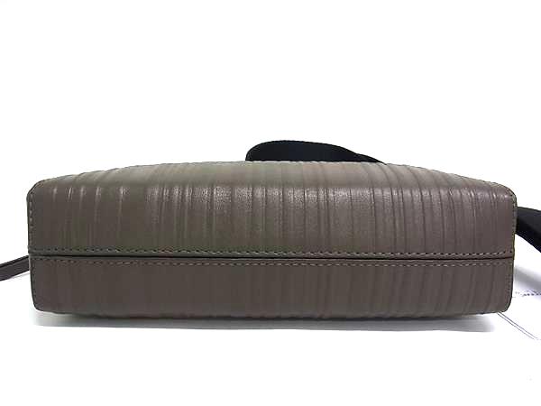 ■新品同様■ Paul Smith ポールスミス レザー 2WAY ショルダーバッグ クラッチ 斜め掛け レディース メンズ ブラウン系 FJ6157_5