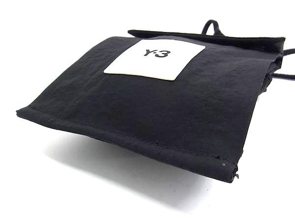 ■新品同様■ Y-3 ワイスリー ナイロン クロスボディ ショルダーバッグ 斜め掛け 肩掛け メンズ ブラック系 FJ6697_3