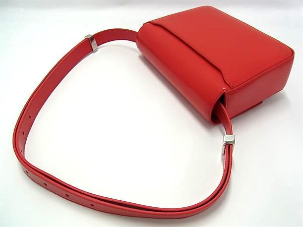 ■新品■未使用■ GIVENCHY ジバンシィ 4G レザー ワンショルダーバッグ 肩掛け レディース レッド系 FJ8209_4