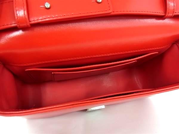 ■新品■未使用■ GIVENCHY ジバンシィ 4G レザー ワンショルダーバッグ 肩掛け レディース レッド系 FJ8209_6