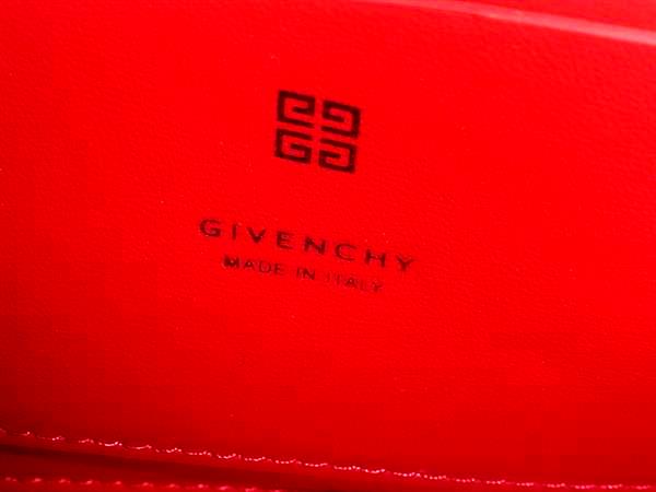 ■新品■未使用■ GIVENCHY ジバンシィ 4G レザー ワンショルダーバッグ 肩掛け レディース レッド系 FJ8209_7