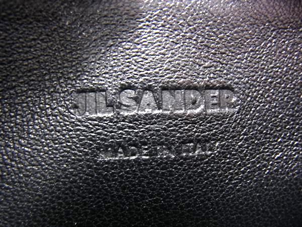 ■新品■未使用■ JIL SANDER ジルサンダー MOON POUCH レザー クラッチバッグ セカンドバッグ ミニバッグ ポーチ ブラック系 FJ8239_3
