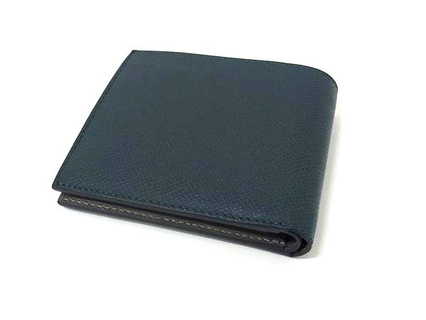 □極美品□ dunhill ダンヒル カドガン レザー 二つ折り 財布