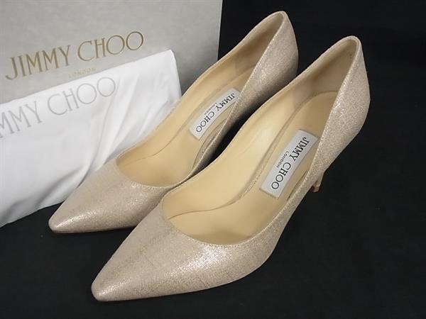 JIMMY CHOO ベージュ ハイヒール 36.5 JIMMY CHOO ベージュヒールパンプス36.5 JIMMY CHOO/ジミー チュウ通販