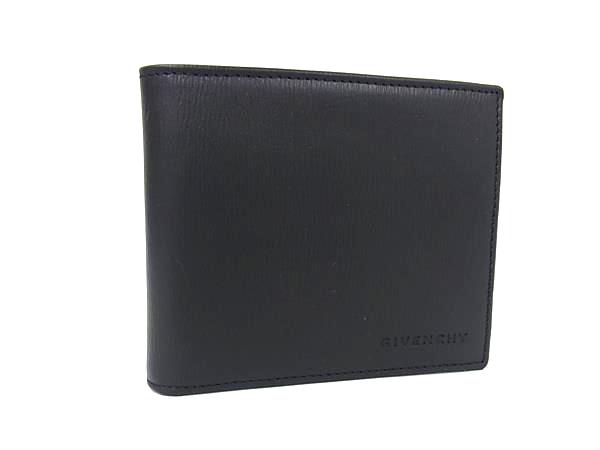 □新品□未使用□ GIVENCHY ジバンシィ レザー 二つ折り 財布