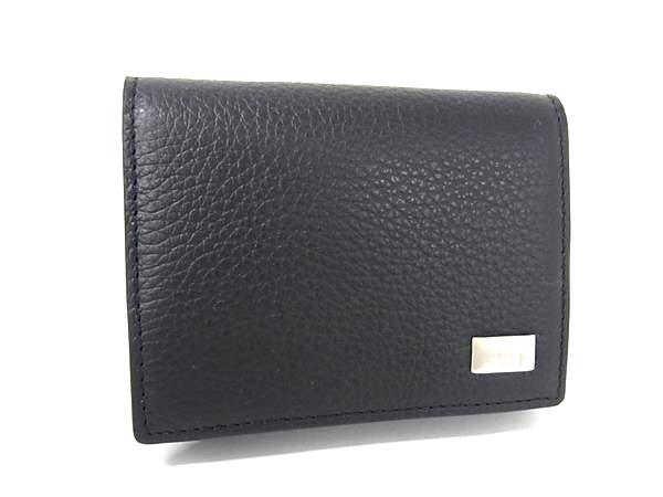 ■新品■未使用■ dunhill ダンヒル レザー ケース パース 小銭入れ 紳士 ビジネス メンズ ブラック系 FK8456