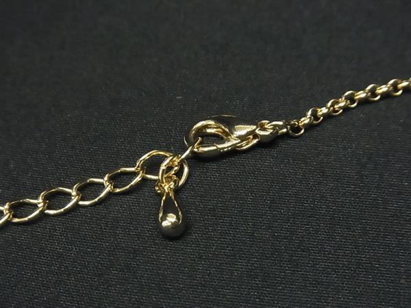 ■新品同様■ SWAROVSKI スワロフスキー ラインストーン ハート ネックレス ペンダント アクセサリー レディース ゴールド系 FL4544_3