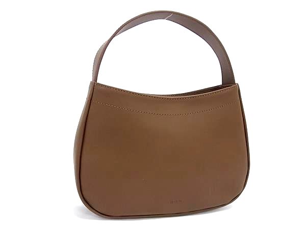 ■極美品■ ROH SEOUL ローソウル カーリー トートバッグ レザー ワンハンドル ハンドバッグ レディース ブラウン系 FL6173