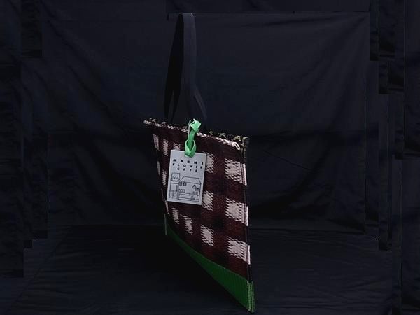 ■新品■未使用■ MARNI マルニ フラワーカフェ タタミトート PVC ハンドバッグ トートバッグ ブラウン系×マルチカラー FL6179_2