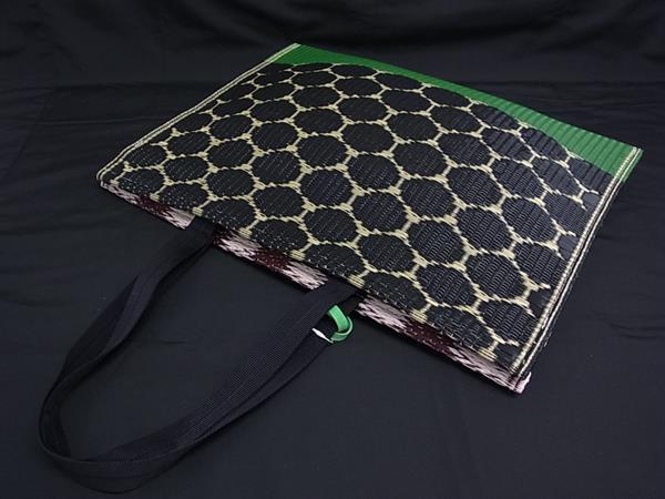 ■新品■未使用■ MARNI マルニ フラワーカフェ タタミトート PVC ハンドバッグ トートバッグ ブラウン系×マルチカラー FL6179_4
