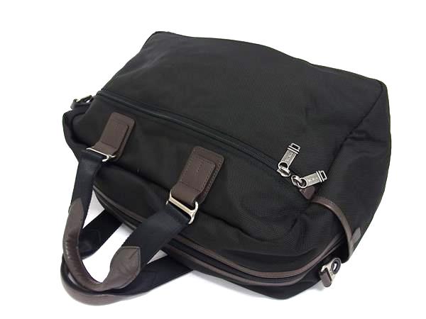 TUMI トゥミ ビジネスバッグ キャンバス ブラック 収納多 I721