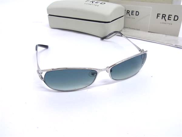 ■新品■未使用■ FRED フレッド 130 サングラス メガネ 眼鏡 メンズ シルバー系 FL7614